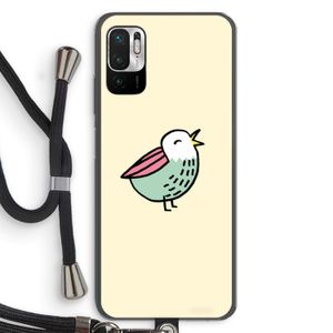 Birdy: Xiaomi Redmi Note 10 5G Transparant Hoesje met koord