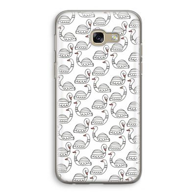 Zwanen: Samsung Galaxy A5 (2017) Transparant Hoesje