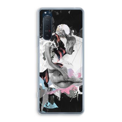 Camouflage de sommeil: Sony Xperia 5 II Transparant Hoesje