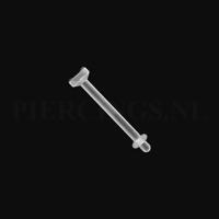 Tongpiercing retainer