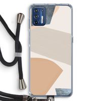 Formo: Motorola Moto G9 Plus Transparant Hoesje met koord