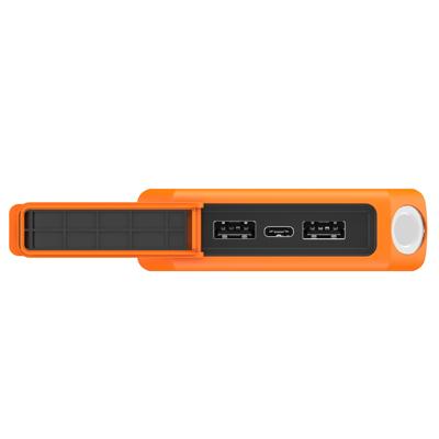 XtormXtreme Powerbank Rugged 20W - 10.000mAh waterdicht met zaklamp Powerbank Oranje