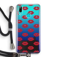 Lips: Huawei P Smart (2019) Transparant Hoesje met koord