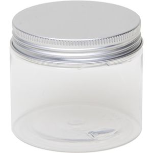 Kunststof mini weckpot/inmaakpot 150 ml met schroefdeksel