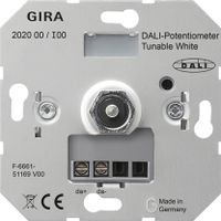 Gira DALI-potentiometer Tunable White 202000 Gira DALI-potentiometer Tunable White 202000