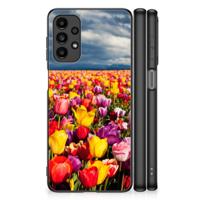 Samsung Galaxy A13 4G Bloemen Hoesje Tulpen