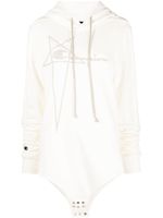 Rick Owens X Champion hoodie en coton à logo brodé - Blanc