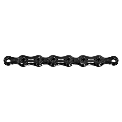Sunrace cn11z ketting, 1/2 x 11/128 11-speed, 126links zwart, hollow pin en schakels.