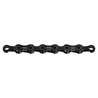 Sunrace cn11z ketting, 1/2 x 11/128 11-speed, 126links zwart, hollow pin en schakels.