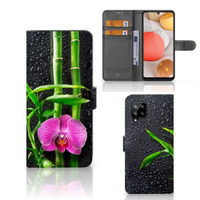 Samsung Galaxy A42 5G Hoesje Orchidee