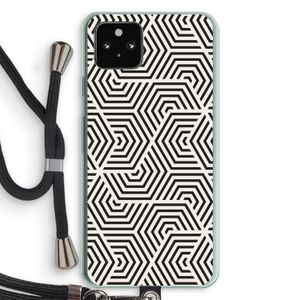 Magic pattern: Pixel 5a 5G Transparant Hoesje met koord