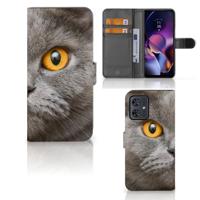 Telefoonhoesje | Met pasjeshouder | Motorola Moto G54 Britse Korthaar