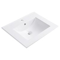 Differnz Legs wastafel | wit | 61.5 x 46.5 cm