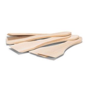 Patisse Gourmetspatels 13 Cm Hout Naturel 6-Delig