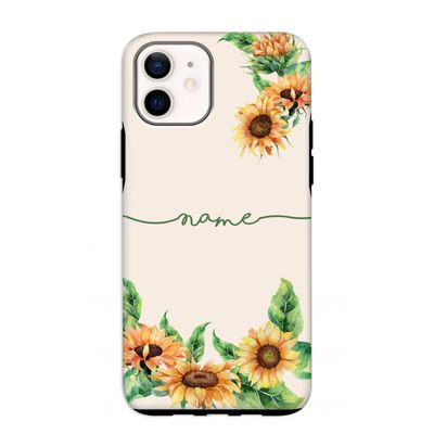 Zonnebloemen: iPhone 12 mini Tough Case