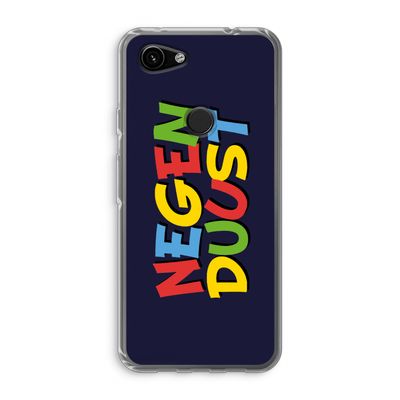 90's One: Google Pixel 3a Transparant Hoesje