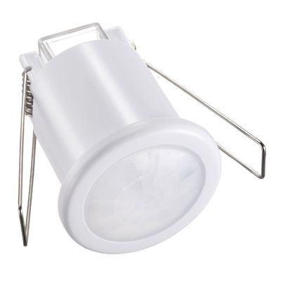 HOFTRONIC™ PIR bewegingssensor met schemerschakelaar 360° - Bereik 8 meter Maximaal 800 Watt - IP20 - Inbouw - Wit