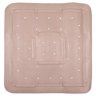 Differnz Tutus inlegmat douche - 100% PVC - anti-slip laag - 55 x 55 cm - taupe