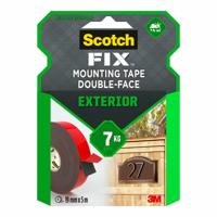 Dubbelzijdig plakband Scotch 19 mm x 5 m