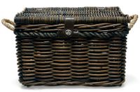 New Looxs fietsmand Melbourne 45 liter 45 x 33 cm rotan bruin - thumbnail