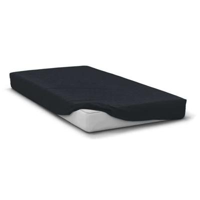 Hoeslaken - HOME LINGE PASSION - HP72107 - 82 g microvezel - 140 x 190 cm - 30 cm zak - Zwart