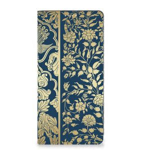 Motorola Moto G73 Smart Cover Beige Flowers