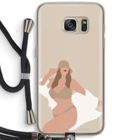One of a kind: Samsung Galaxy S7 Transparant Hoesje met koord