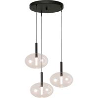 Masterlight 3L vide hanglampLido Onion met Ø 24cm helder glas - 2862-05-00-35-3-3