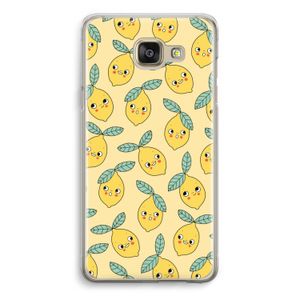 Citroenen: Samsung Galaxy A5 (2016) Transparant Hoesje
