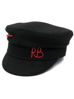 Ruslan Baginskiy casquette gavroche à logo brodé - Noir