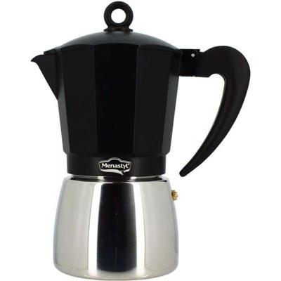 Italiaans koffiezetapparaat - MENASTYL - 3935071 - Aluminium - 9 kopjes - Alle kookplaten inclusief inductie