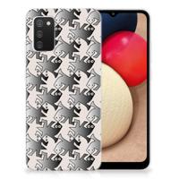 Samsung Galaxy A02s | TPU Hoesje | Salamander Grey