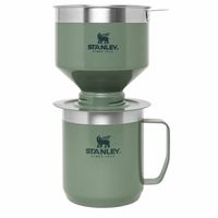 Stanley The Legendary Camp Mug en The Perfect Brew Pour Over - Hammertone Green - Giftset