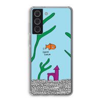 Aquarium: Samsung Galaxy S21 FE Transparant Hoesje
