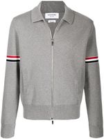 Thom Browne cardigan à rayures RWB - Gris - thumbnail