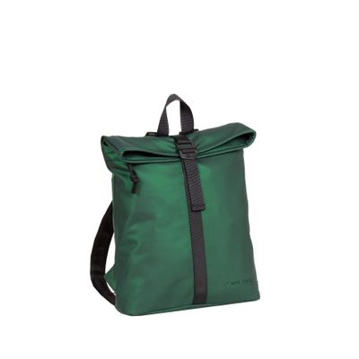 New Rebels Mart Los Angeles Metallic Groen 7L Rolltop Rugzak Waterafstotend