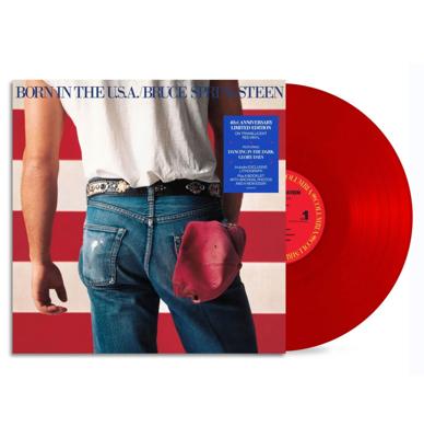 Bruce Springsteen - Born In The U.S.A. (Doorzichtig Rood Vinyl) (40th Jubileum Editie) 2LP