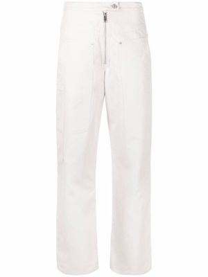 MARANT ÉTOILE pantalon Phil à coupe droite - Tons neutres