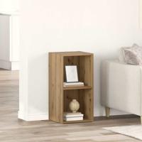 TV-kast artisanaal eikenkleurig Bewerkt hout
