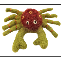 Papoose Toys Papoose Toys Green Crab/3pc