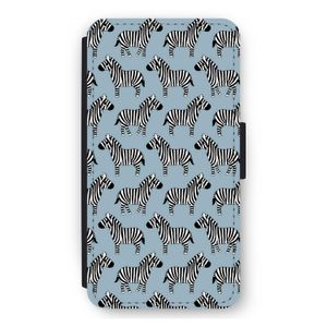 Zebra: iPhone 12 mini Flip Hoesje
