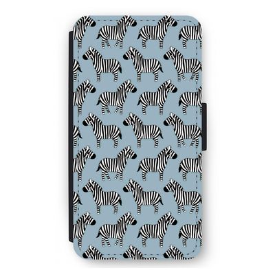 Zebra: iPhone 12 mini Flip Hoesje