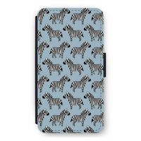 Zebra: iPhone 12 mini Flip Hoesje