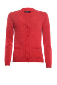 Roberto Sarto - Rood Vest v-hals bandjesgaren - Maat 48