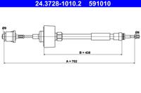 ATE Koppelingskabel 24.3728-1010.2 - thumbnail