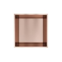 Hotbath &More Inbouwnis - 30 x 30 x 10 cm - Geborsteld Koper PVD