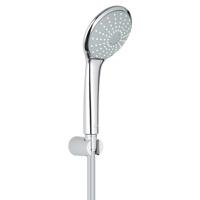 GROHE Euphoria 110 Mono Handdoucheset - 1 straalsoort - rond - met houder - gladde slang - 125cm - chroom 27354000