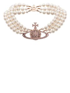 Vivienne Westwood collier ras-du-cou Messaline Orb