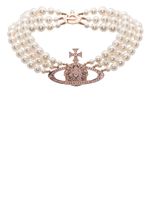 Vivienne Westwood collier ras-du-cou Messaline Orb - thumbnail