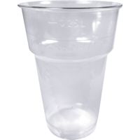 Glas | bierglas | gerecycled PET | 250ml | 108mm | helder | 1000 stuks